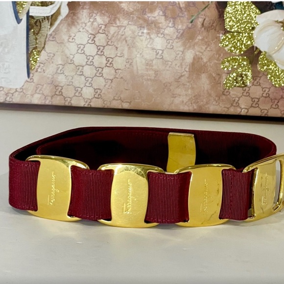 Salvatore Ferragamo Belt :Call Outs: Some Scratching on the Hardware - Picture 4 of 5